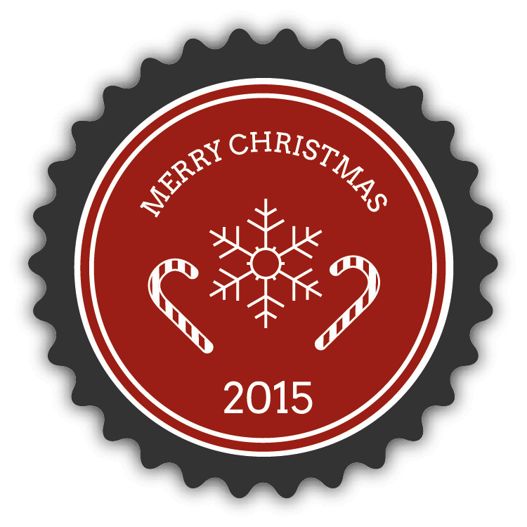 Merry Christams Decoration Car Bumper Sticker Decal