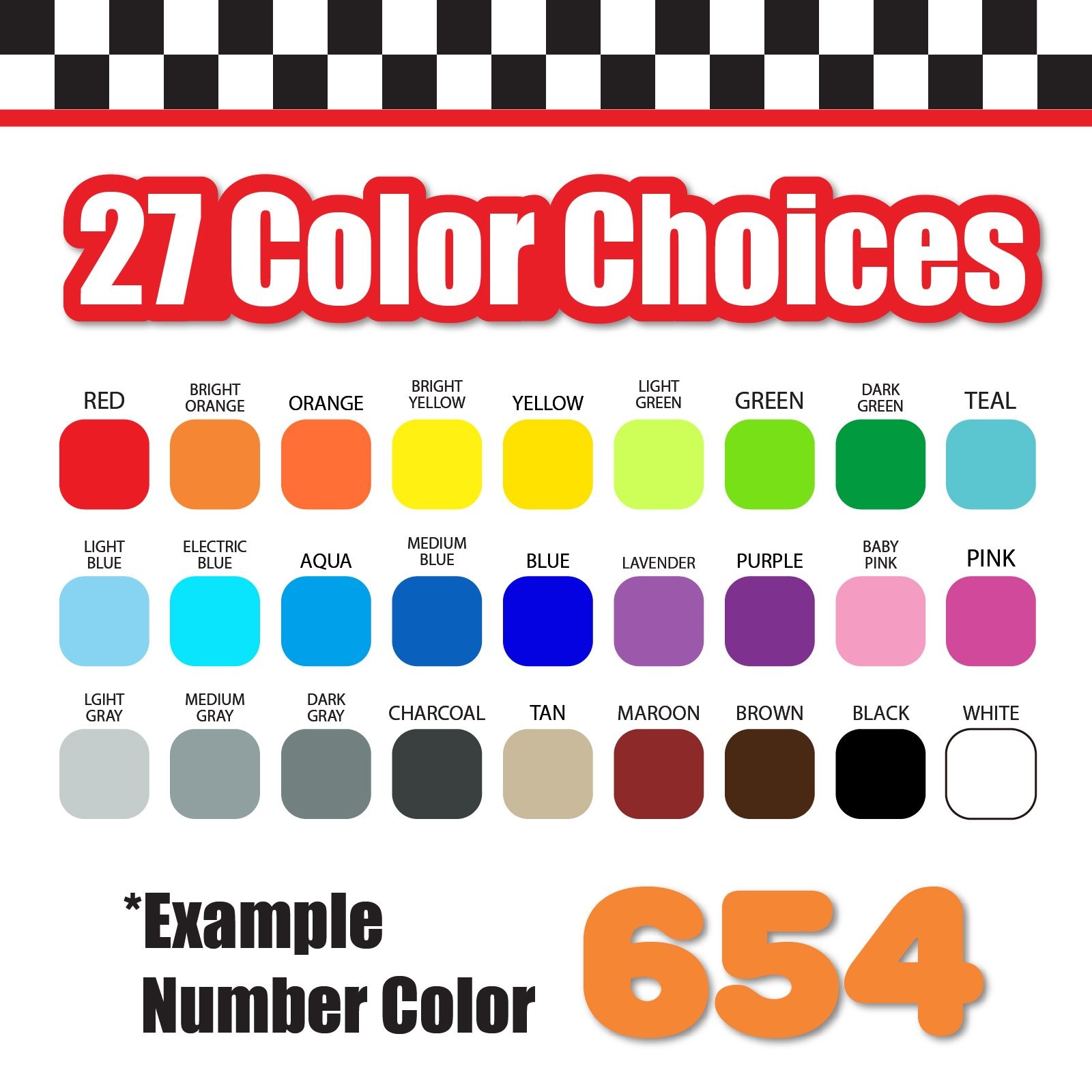 3x 3 Digit Custom Single Number Stickers Decal Locker Door Mailbox Rounds Black