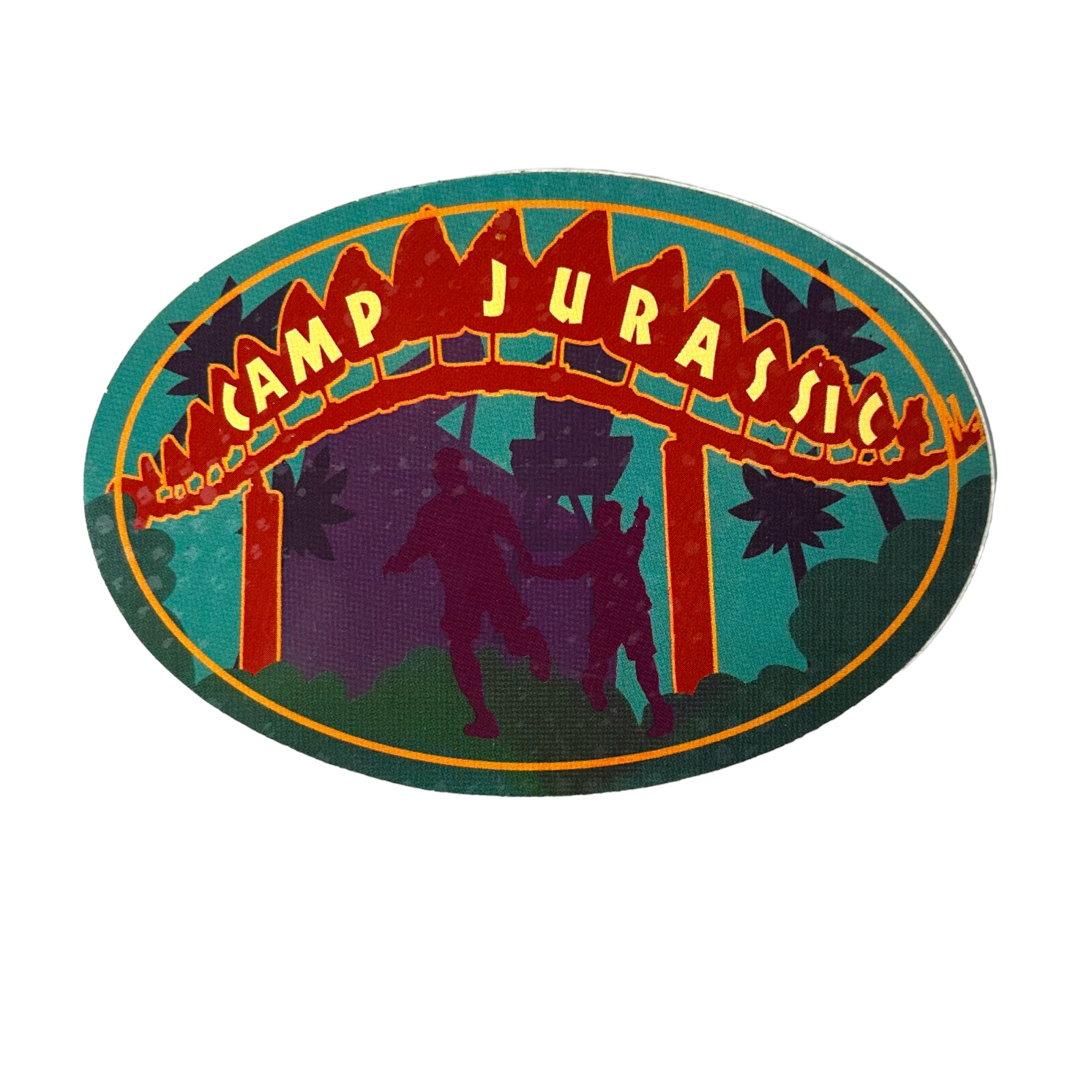 Universal Studios Jurassic Park “Camp Jurassic” Sticker