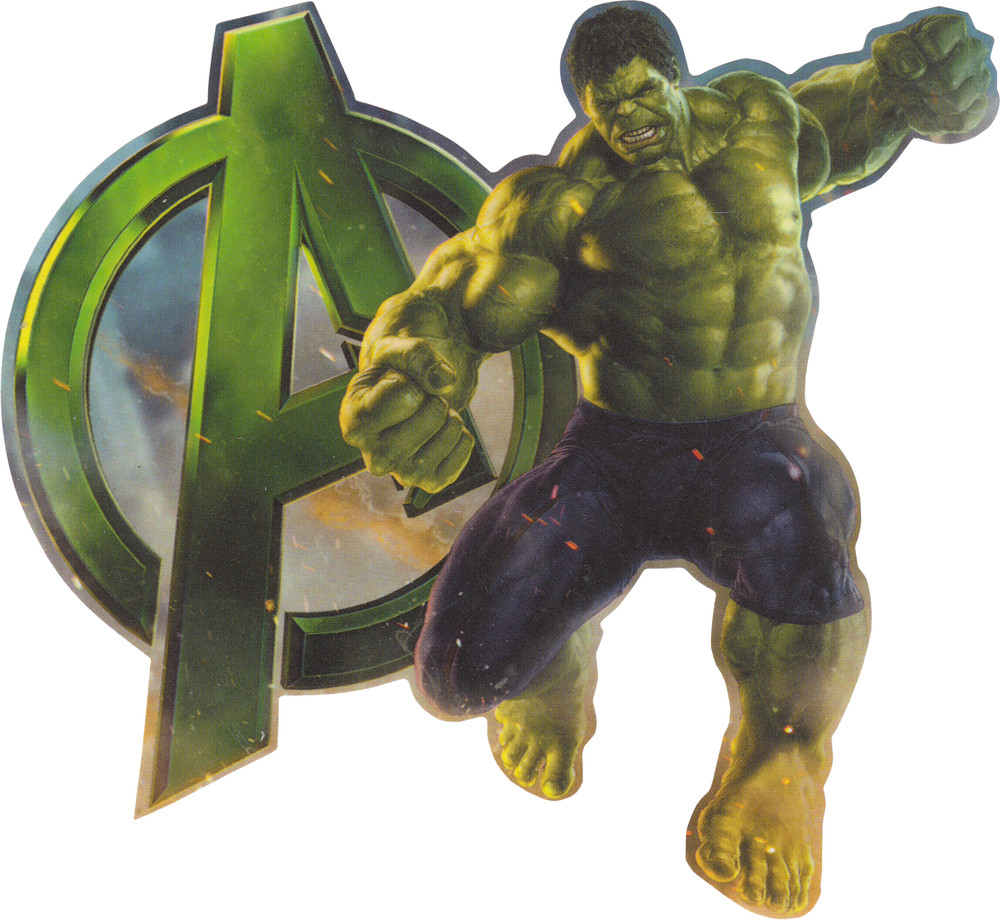 Sticker – Hulk Incredible Avengers Marvel Comic Superhero 3.75″ Decal #5682 New