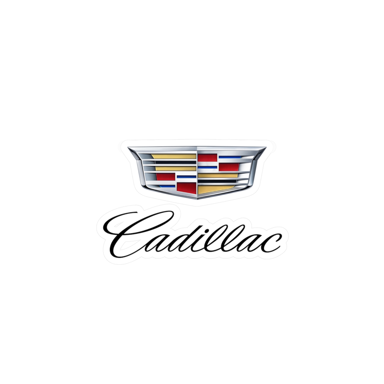 Cadillac, Car, Logo, American Cars, Decal Sticker