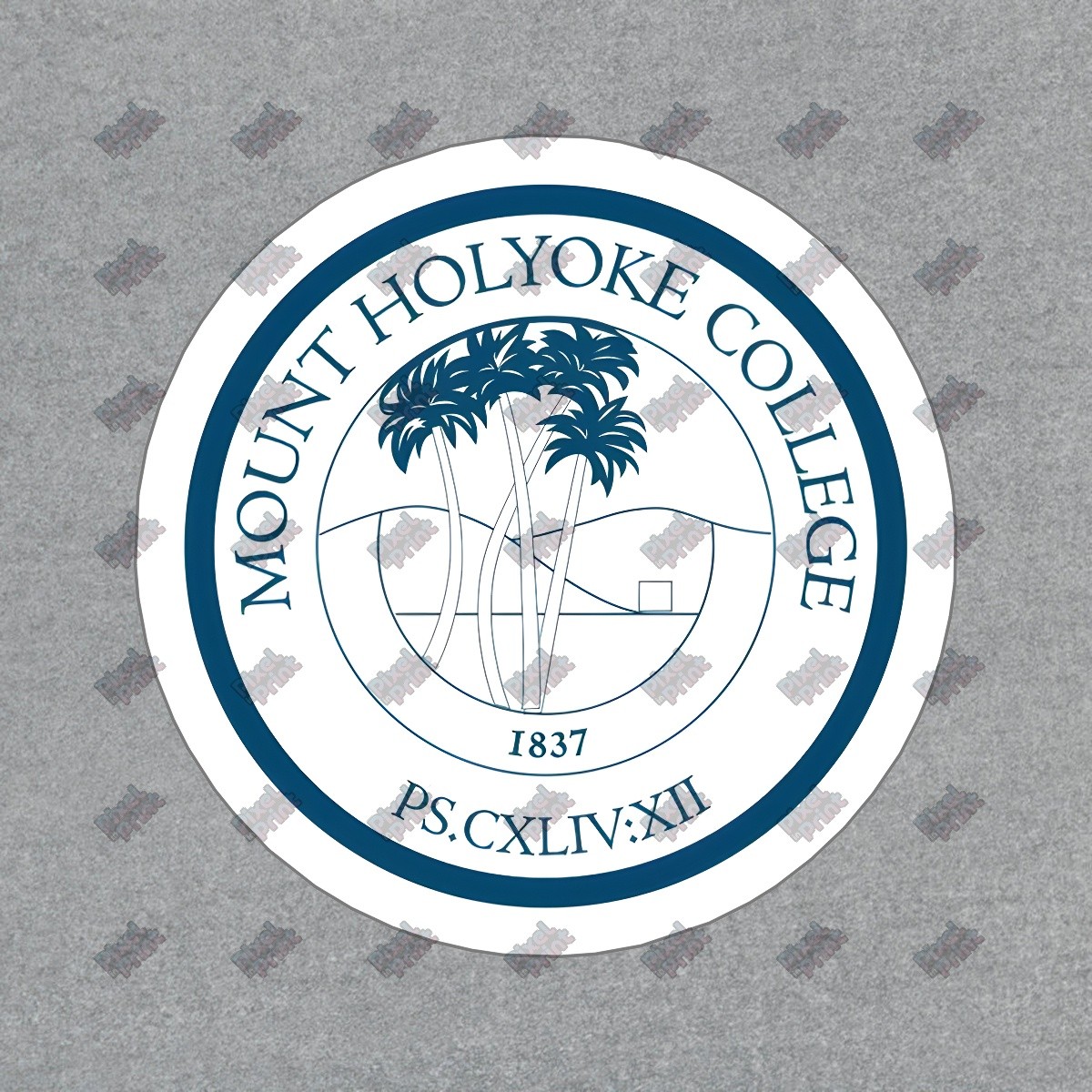 Mount Holyoke College Vinyl Sticker Decal Classic College Emblem, #248827