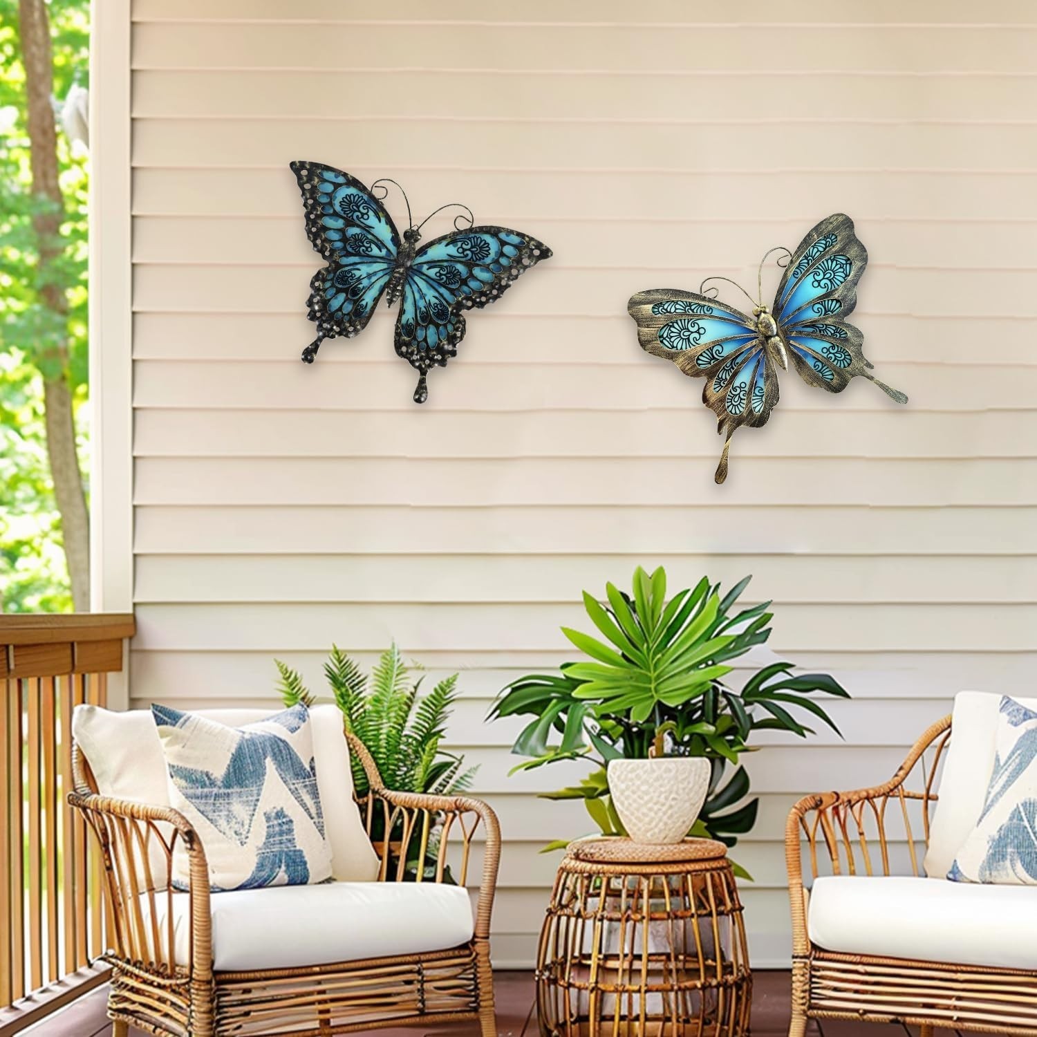 Handcrafted Butterfly Outdoor Decor – Lightweight Design
