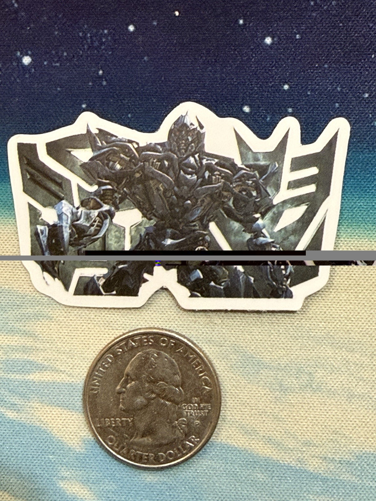 Transformers Robot Vinyl Sticker Decal Autobot Decepticon Sci-Fi Laptop Car