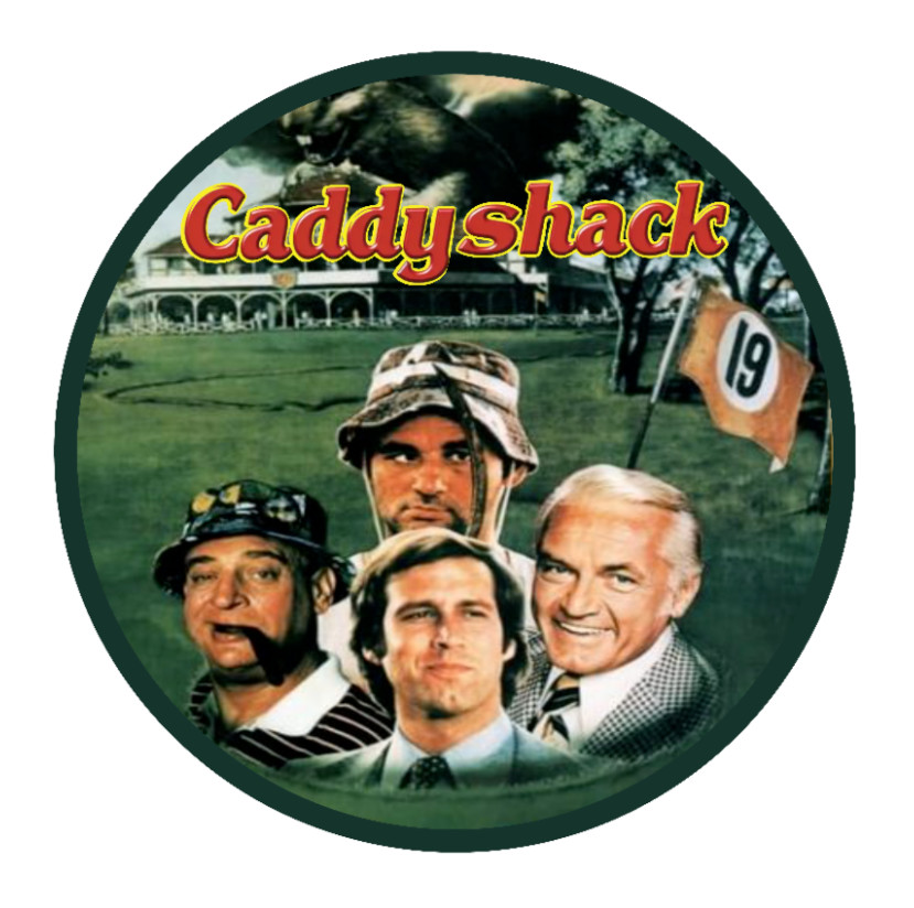 Caddyshack (Movie) -4″ Vinyl Decal Car Laptop Cooler Smoker Bar Trailer Man Cave