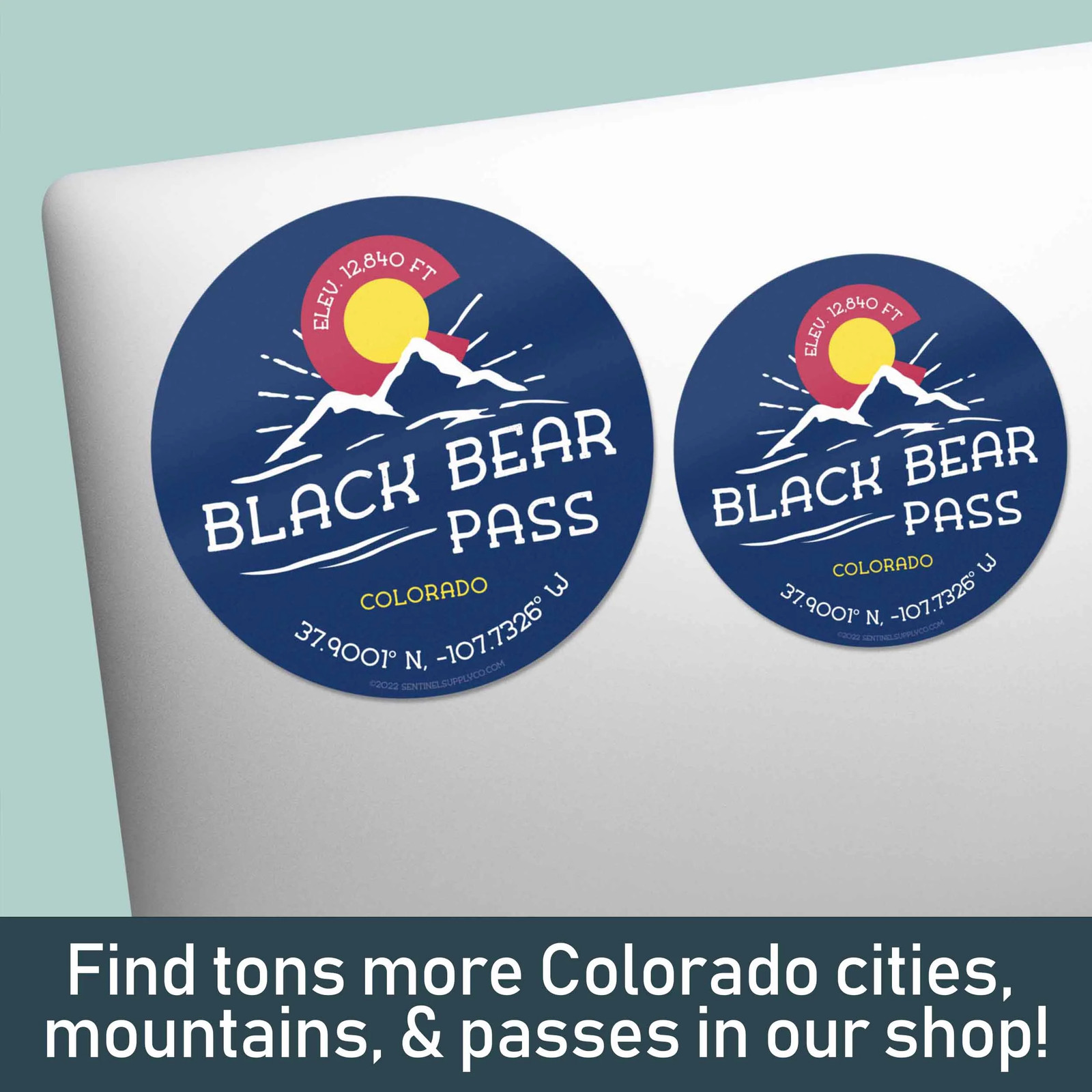 Boulder Colorado Sticker