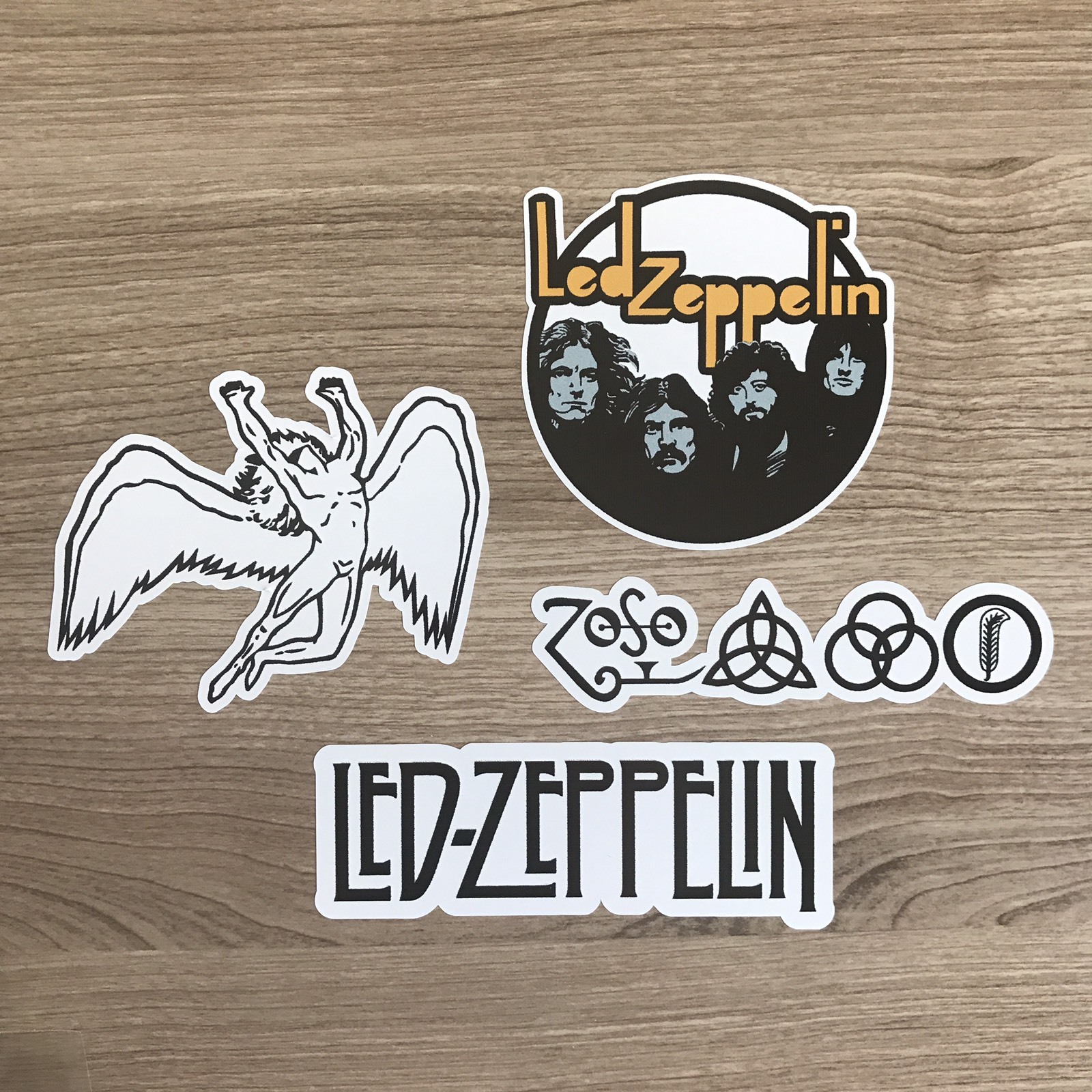 Led Zeppelin Vinyl Sticker Set – Free Shipping