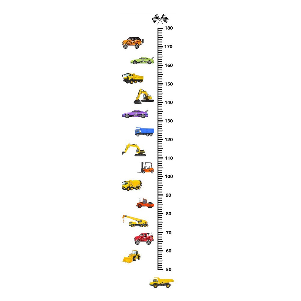 Height Sticker 1 Set 15*60cm*2pcs 29*148cm Finished Size Home Decorations