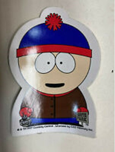 Lot of 5 Stan Marsh South Park Sticker3″ X 4.25″ 1997 Comedy Central