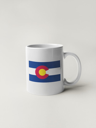State of Colorado Flag Sticker Decal USA Colorado State