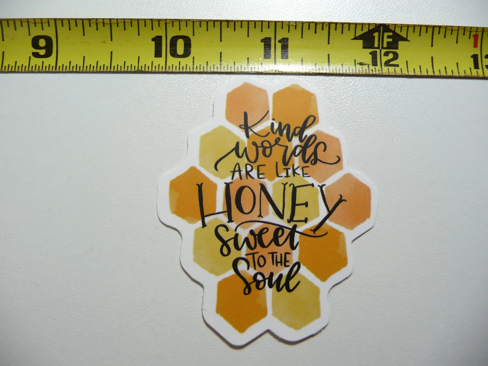 RELIGIOUS KIND WORDS HONEY SOUL SMALL STICKER DECAL CHRIST FAITH CHURCH BELIEF