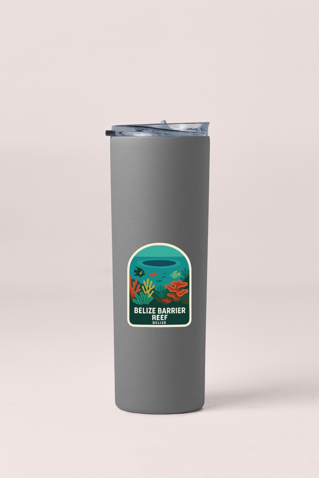 Belize Barrier Reef Belize Sticker Decal Vinyl Die-Cut Symbolic Landmark Design
