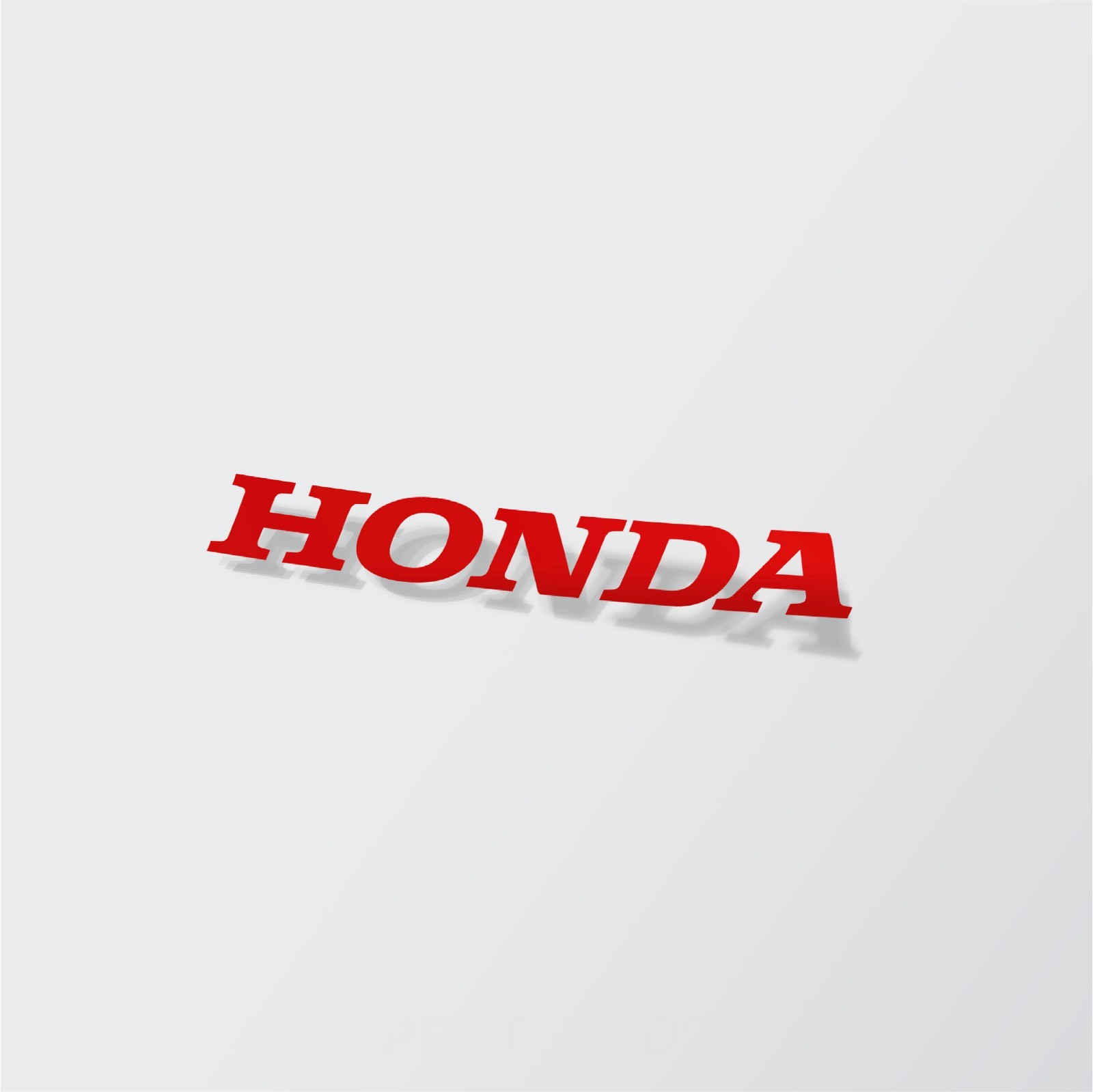 Honda Logo Decal – Vinyl Sticker for Motorcycle, Bike, Car, or Truck Window