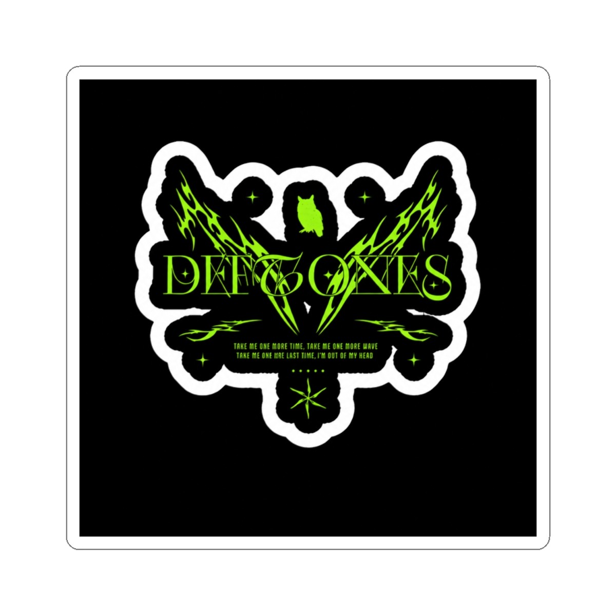 deftones Sticker