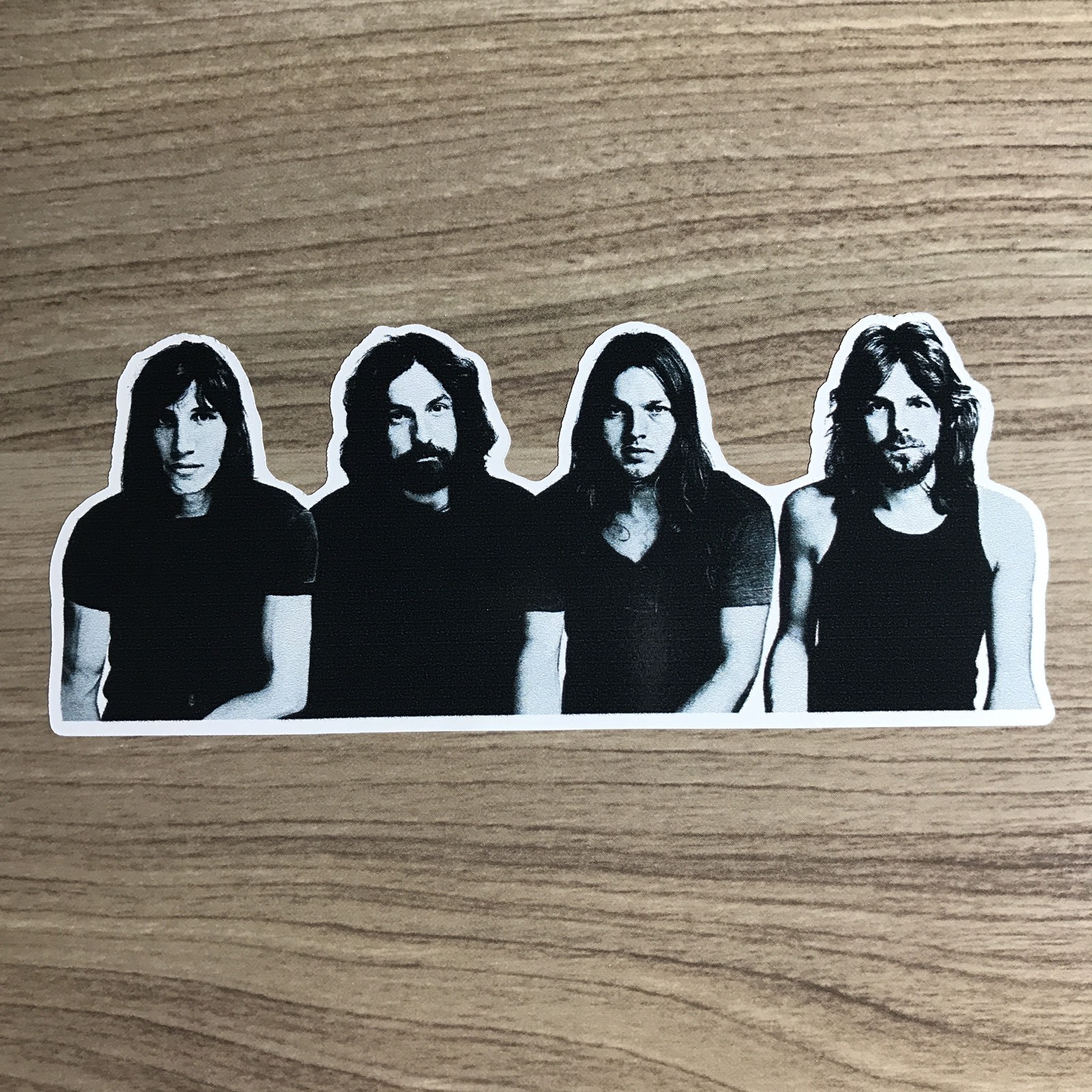 Pink Floyd 5″ Black & White Vinyl Decal Sticker – BOGO