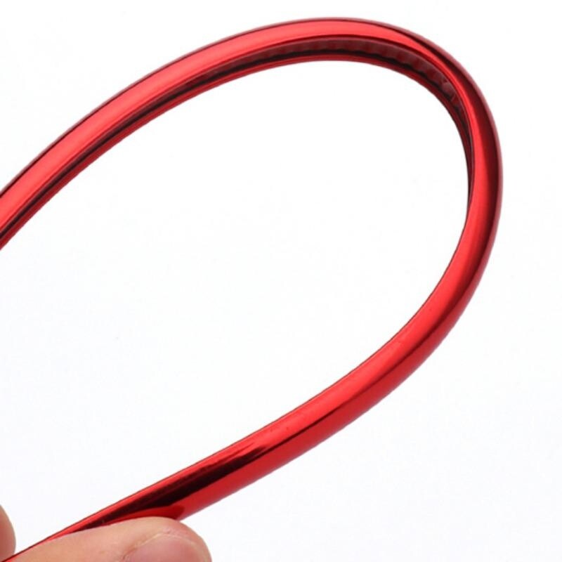 Self-adhesive Chrome Car Grille Moulding Strip Trim Scratch Protector Edge Trim