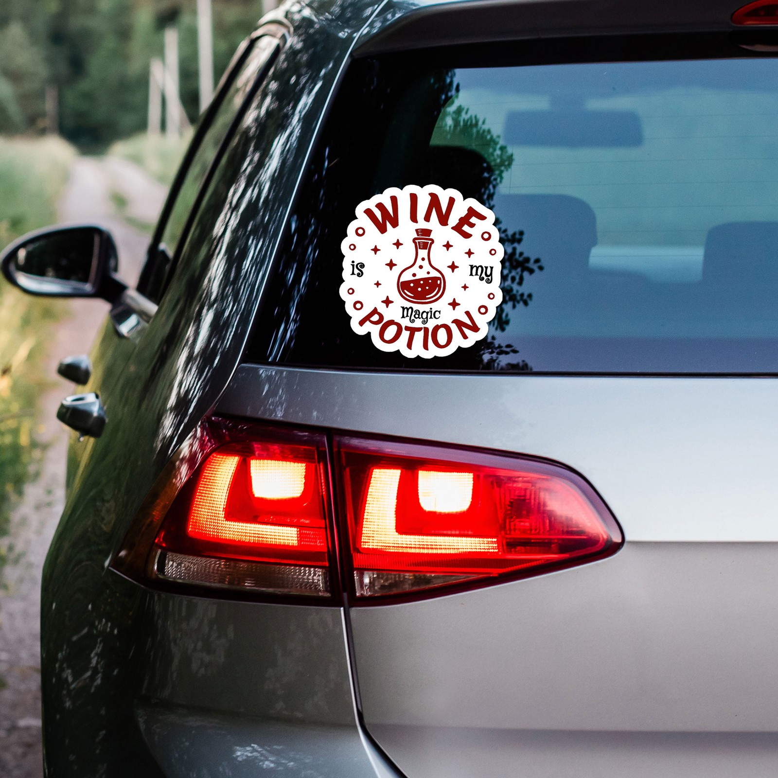 Wine Magic Potion – Vinyl Decal Sticker – Car Window Laptop – ebn11831