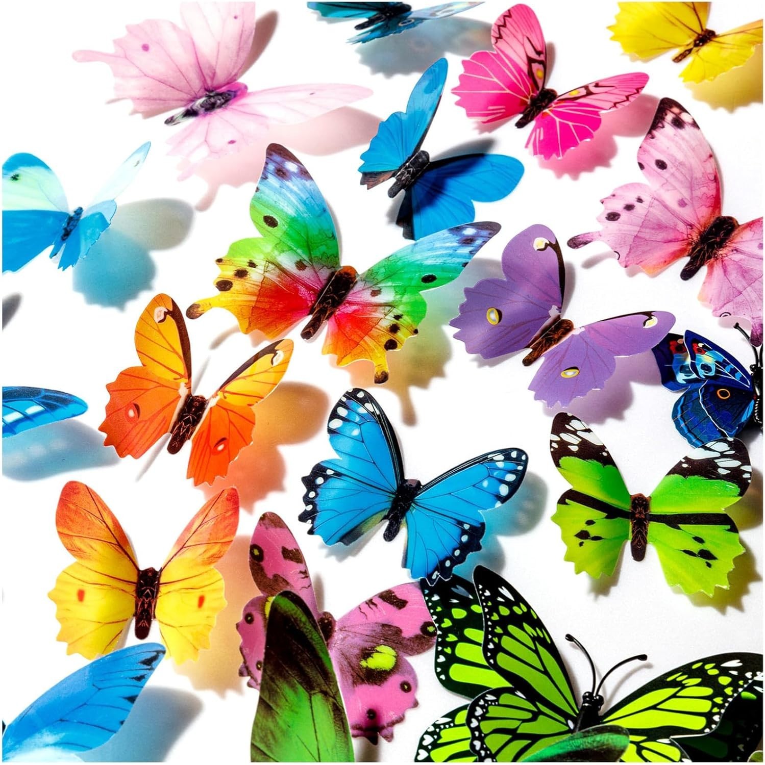 Colorful Butterfly Wall Stickers Set