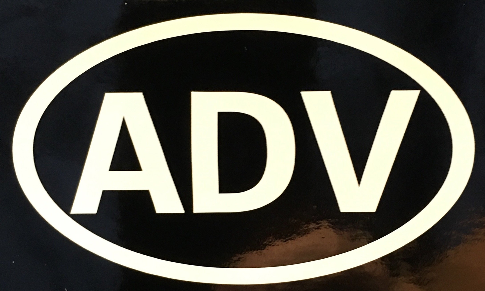 2-Pack ADV Decal ADV rider ADV bike Decal Premium Quality Vinyl Motorcycle
