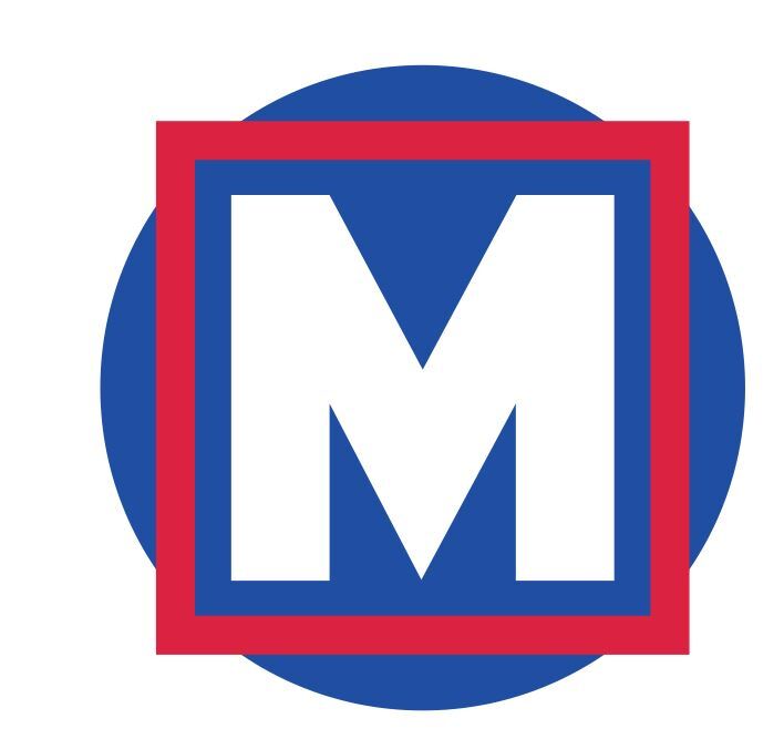 St Louis Metro Link Railway Railroad Train Sticker Decal R7567