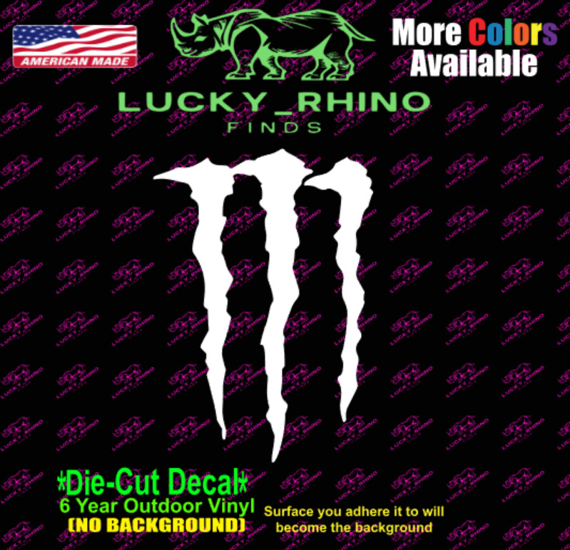 Monster Energy JDM Race Track Dirt Mud Life Car Truck Window Vinyl Decal Sticker