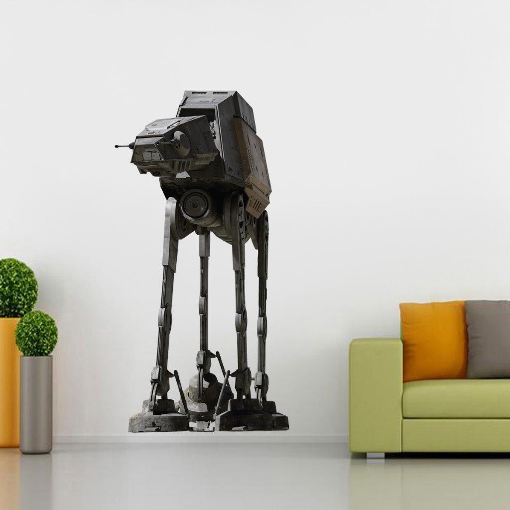 Star Wars AT AT WALKER Wall Sticker Decal DIY Decor Art Mural Cut Out WC64