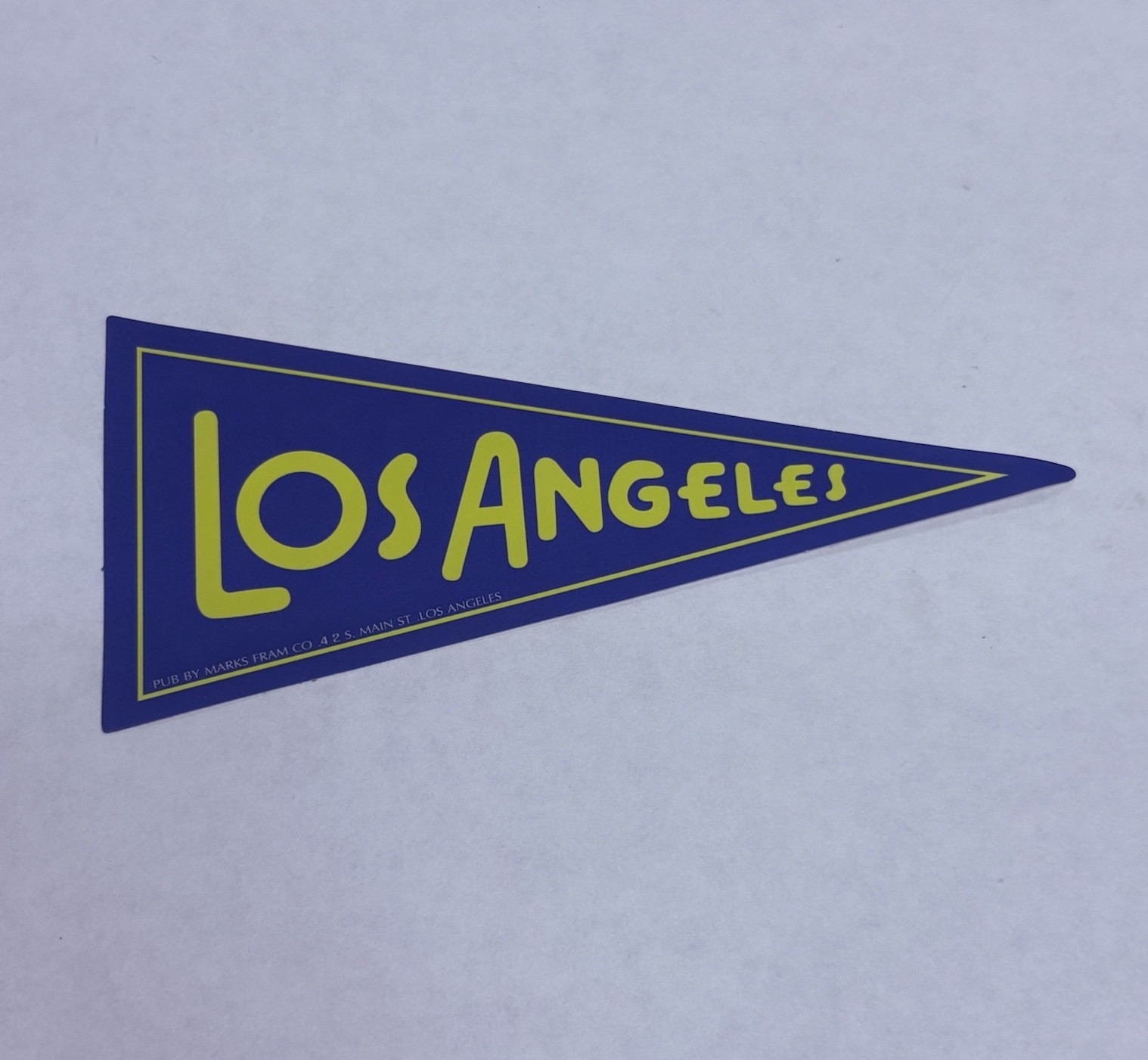 Los Angeles City Sticker Banner Decal Vinyl USA Travel Souvenirs 5.5” Journal P2