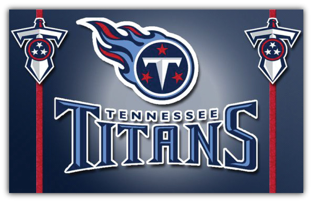 Tennessee Titans NFL Logo Car Bumper Sticker Decal – 3” or 5”