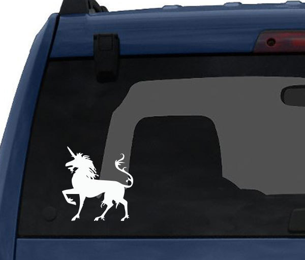 Mythical Creature- Unicorn 2 European Folklore Stallion -Car Tablet Vinyl Decal