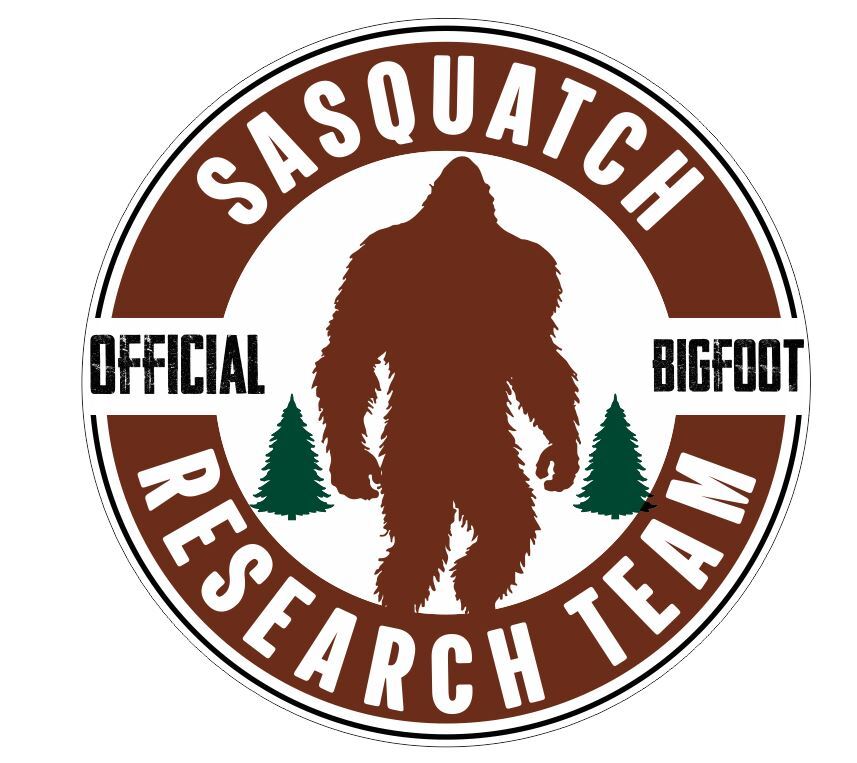 Bigfoot Sasquatch Research Team Sticker Stickers A129