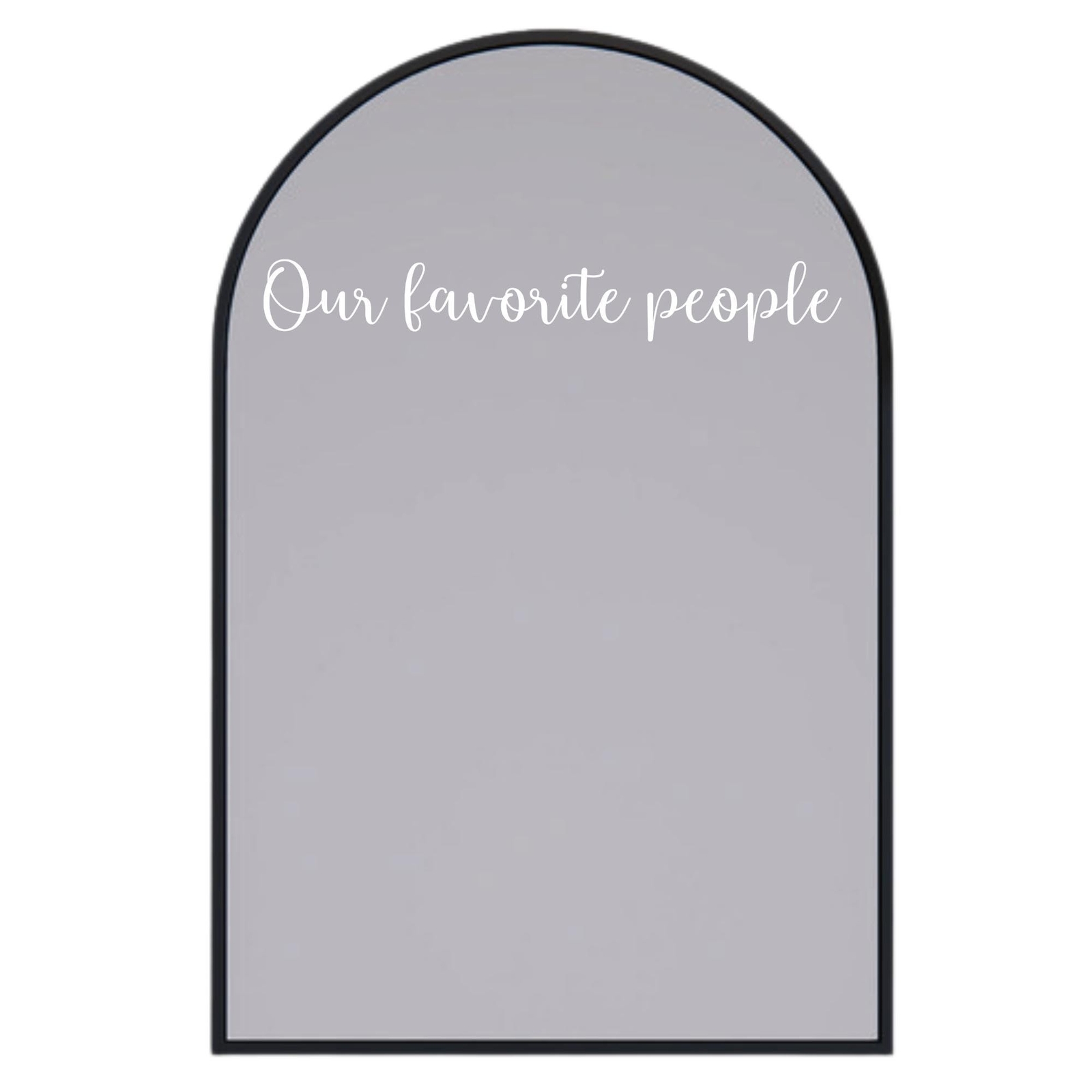 Our Favorite People Sticker (18″ x 3″) – Wedding Seating Chart Decal – Weddin…
