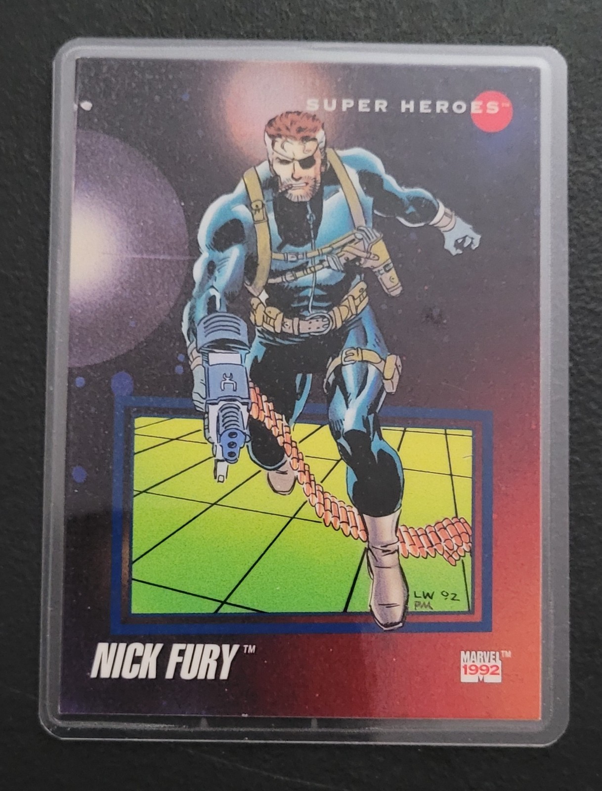 Impel Marvel Universe Superheroes Fridge/Locker/Cabinet Laminated Magnet 1990’s