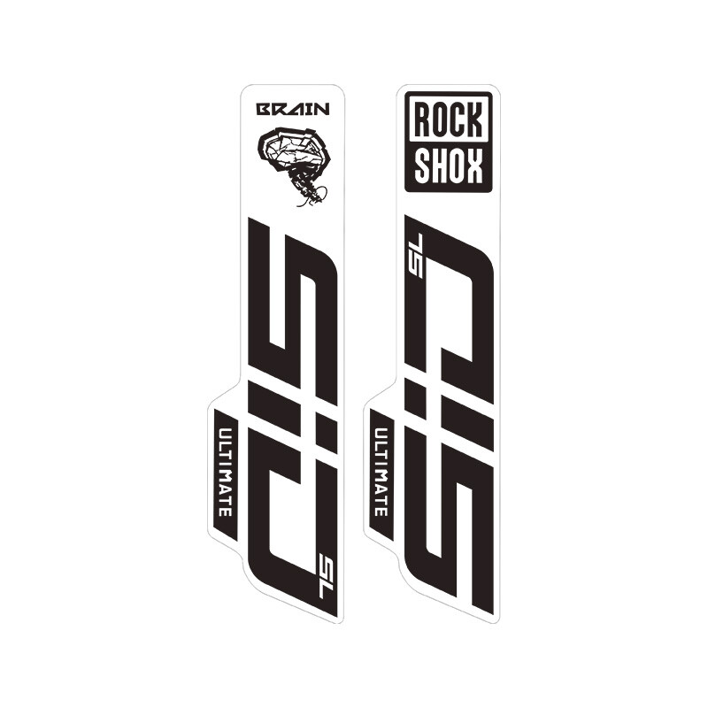 Fork Sticker for 2024 SID Brain MTB Mountain Bike Bicycle Cycling Decals
