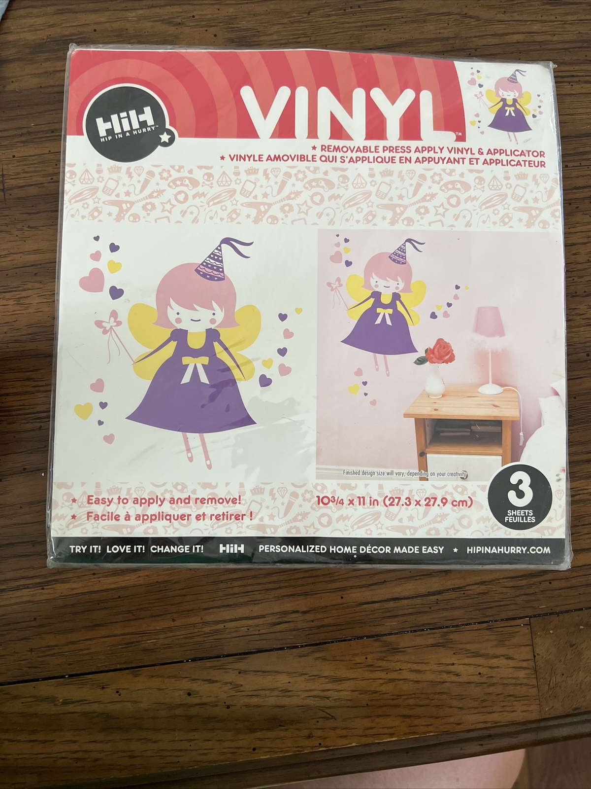 Vinyl Decal by HipinaHurry NIP 10 3/4*11 in(27.3*27,9)