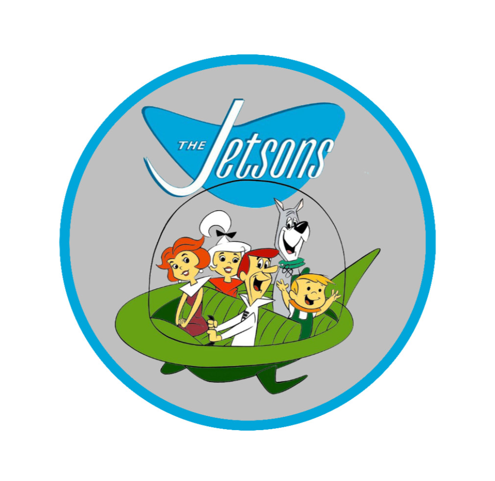 Cartoons – The Jetsons – 4″ Handmade Vinyl Decal Vehicle Laptop Cooler Tumbler