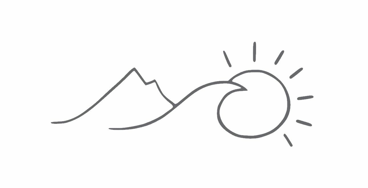 Climb, Surf & Sunshine Die Cut Window Sticker Decal – Multiple Colors