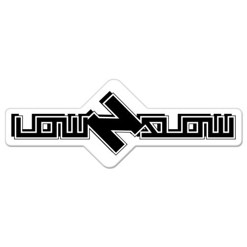 Low N Slow car bumper sticker decal 8″ x 3″
