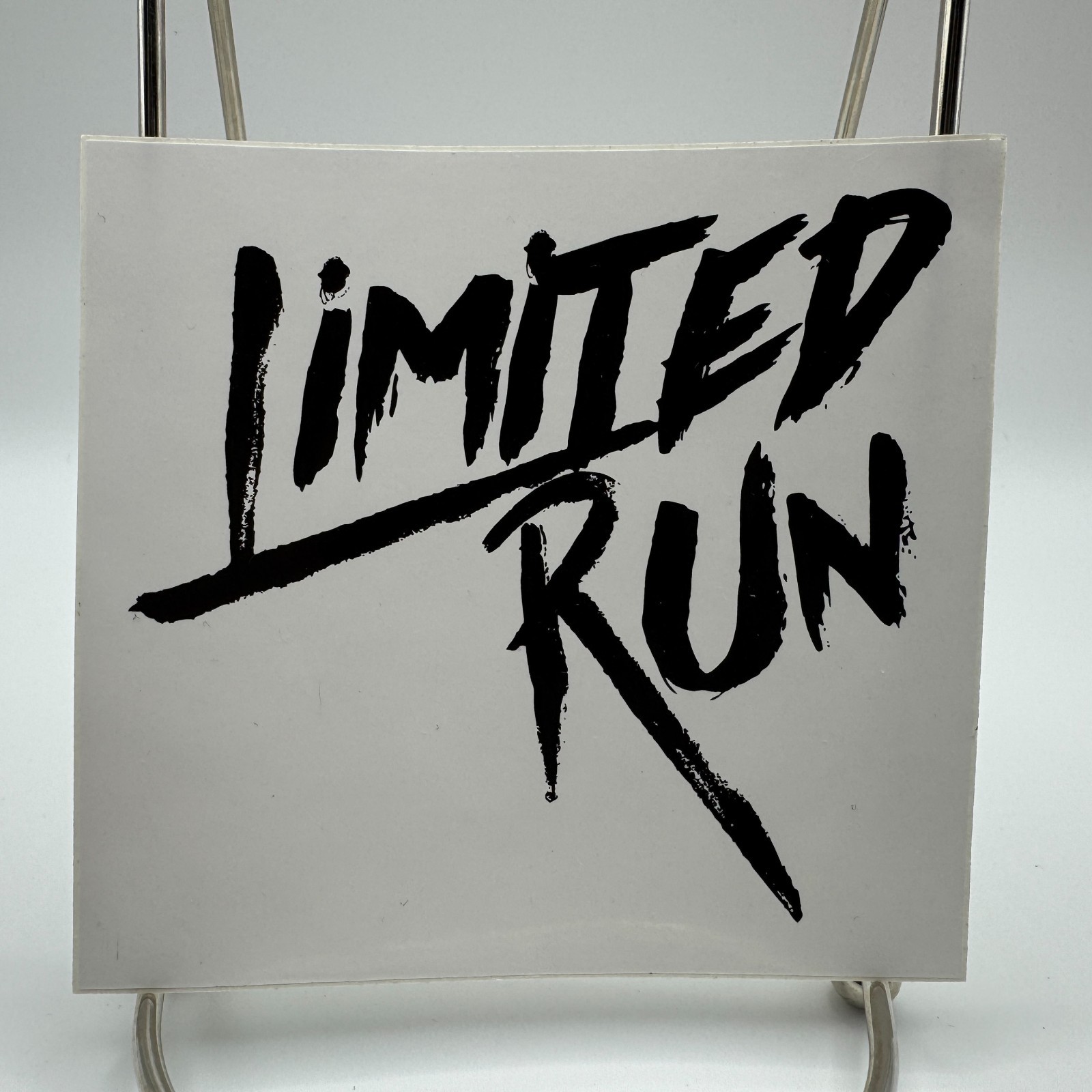 Limited Run Games Logo Sticker Decal Authentic LRG Black & White Video Game Swag