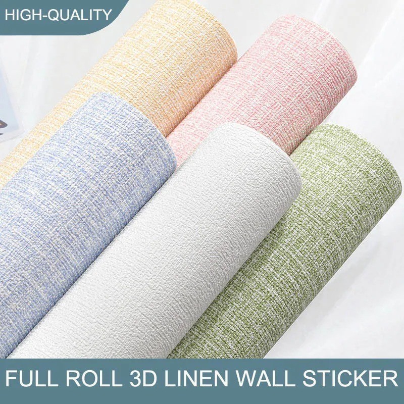 3D Foam Wall Sticker 50cm Self Adhesive PVC Waterproof Wallpaper Panel