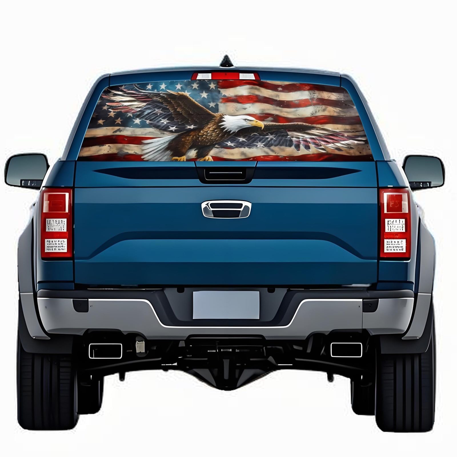 Rear Window Decals for Trucks – 65×17.3 in Back Window Decals Fit Most Pickup…