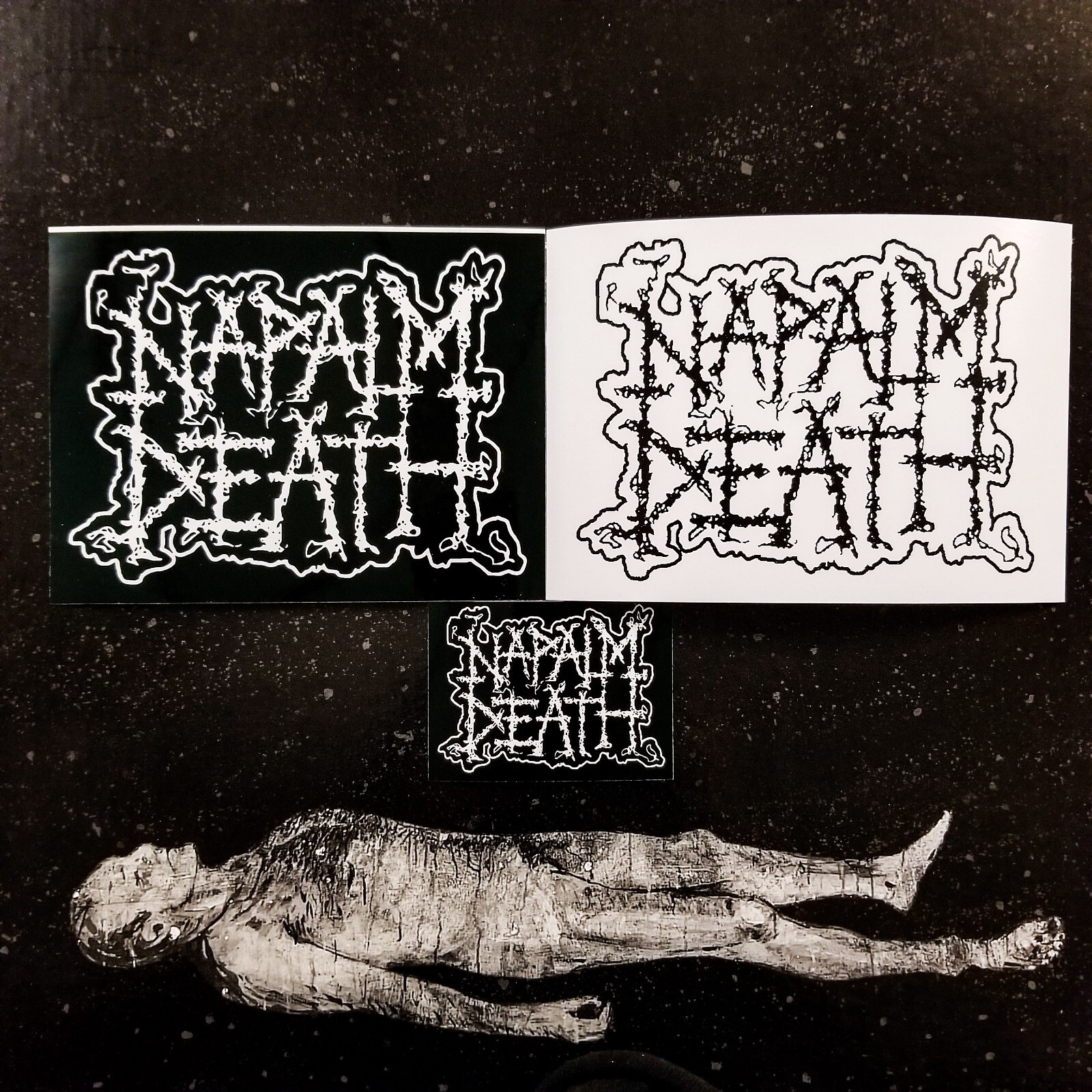 Napalm Death 5 x 4″ Waterproof Vinyl Sticker Decal [💪 HQ Durability!] Grind