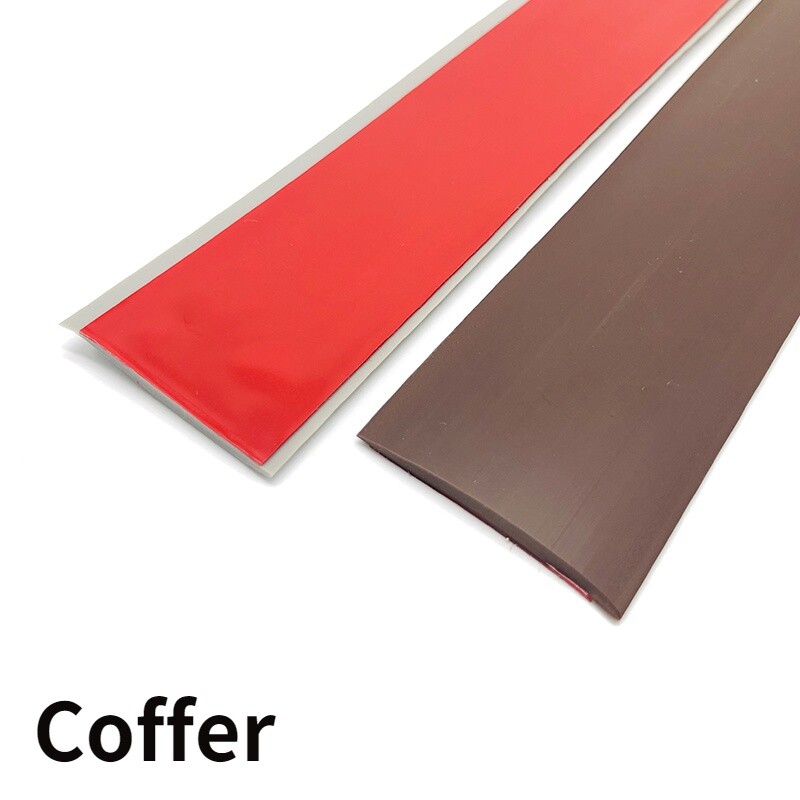 Self Adhesive Floor Board Edge Seal Line Threshold Strip Tile Tape Flat Door PVC