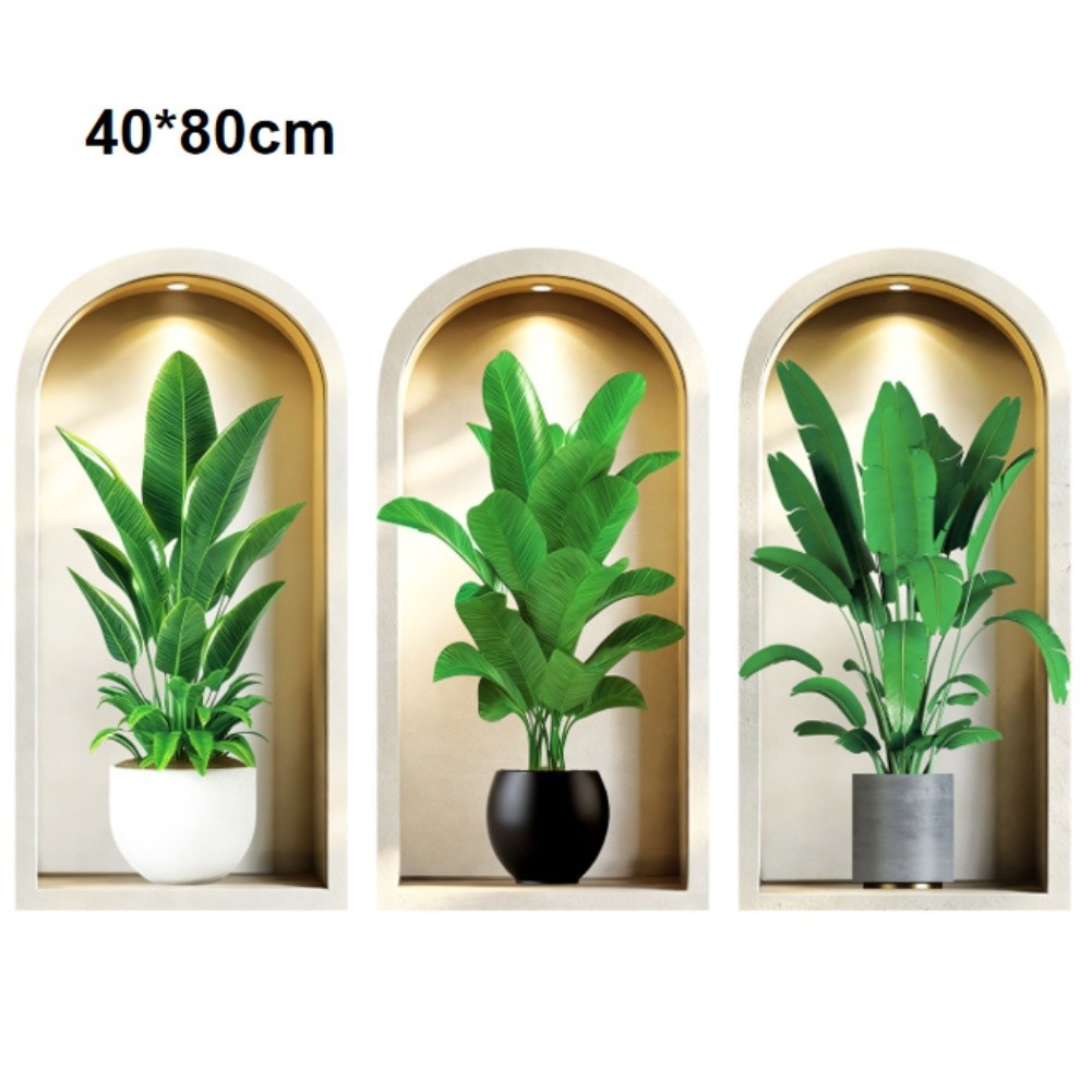 3D Wall Stickers Removable Decals Thickened PVC Removable Without Damage
