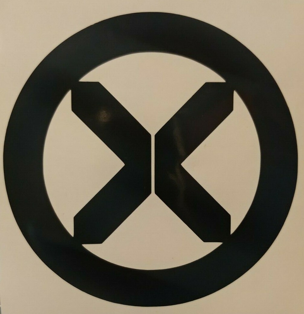 X-Men Logo Vinyl Sticker Decal home laptop choose size/color House/Powers of X