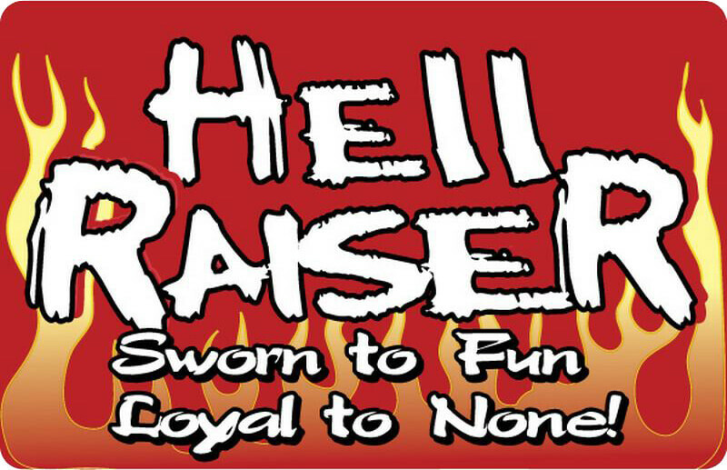 Hell Raiser – 3″ X 5″ – Sticker