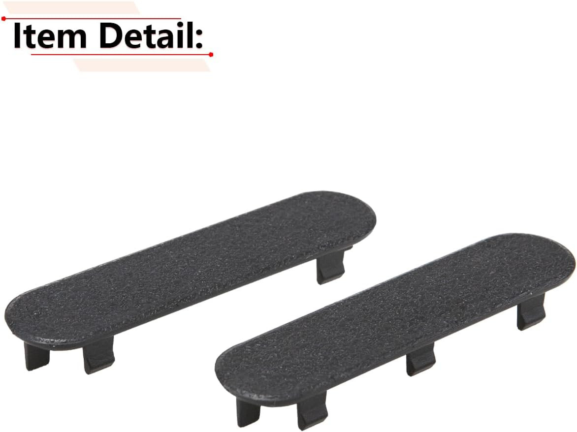 1 Pair Door Panel Handle Plug Screw Cover Trim Compatible with Chevy Corvette…
