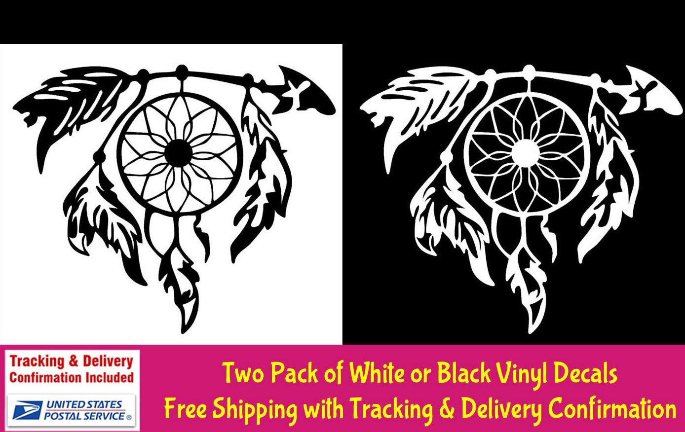 Dream Catcher Arrow Vinyl Decal Car Truck Trailer Window Laptop Tablet Notebook