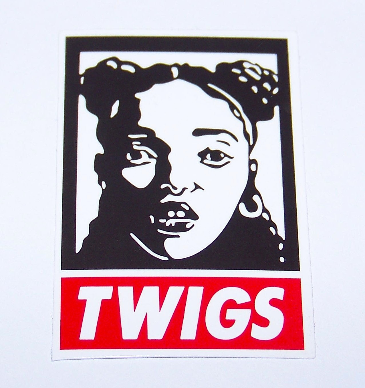 TWIGS Logo Cut Sticker Decal Band Music UK Techno R&B FKA twigs