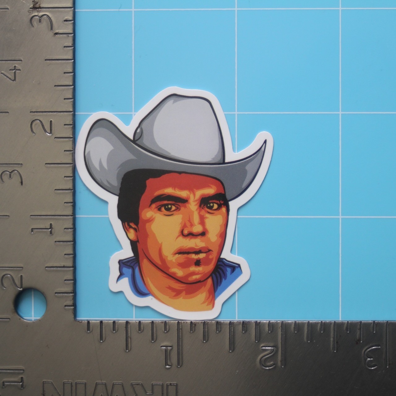 Chalino Sanchez Sticker (EL REY DEL CORRIDO) Mexico Cartel Gangster, Gloss Decal