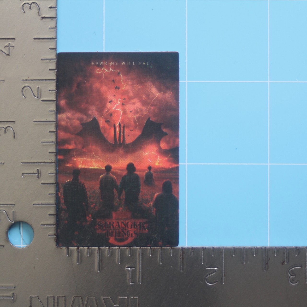 Stranger Things 5 Sticker (PROMO ARTWORK) Netflix Horror Show, Matte PVC Decal